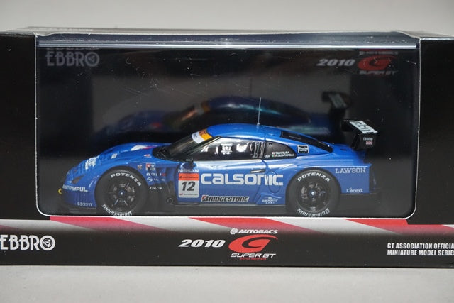 1:43 EBBRO 44324 Nissan Calsonic Impul GT-R Super GT500 2010 #12