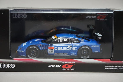 1:43 EBBRO 44324 Nissan Calsonic Impul GT-R Super GT500 2010 #12