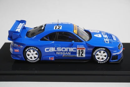 1:43 EBBRO 44252 CALSONIC Skyline JGTC 1998 High Down Force #12 model car