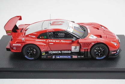 1:43 EBBRO 44235 Hasemi Tomica GT-R Super GT 500 2009 Rd.7 Fuji #3 model car