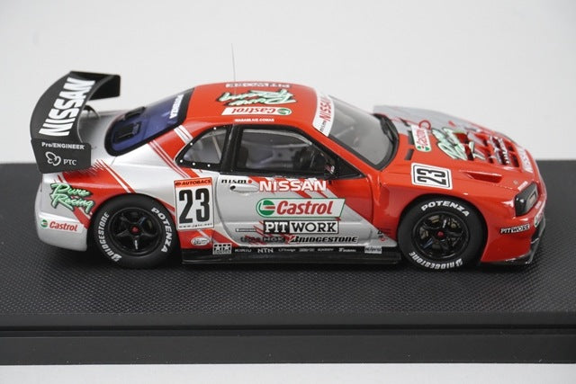 1:43 EBBRO P408 Castrol Pitwork GT-R JGTC 2002 #23 model car