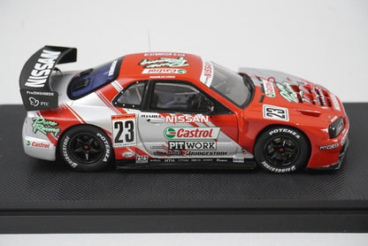 1:43 EBBRO P408 Castrol Pitwork GT-R JGTC 2002 #23 model car