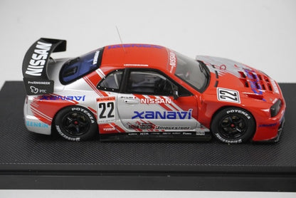 1:43 EBBRO P409 Xanavi NISMO GT-R JGTC 2002 #22 model car
