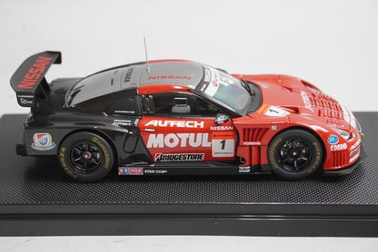 1:43 EBBRO 44171 Nissan Motul Autech GT-R Super GT500 Okayama Test 2009 #1 model car