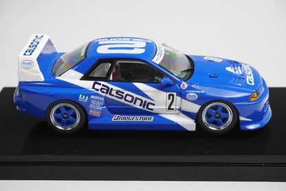 1:43 EBBRO 44504 Calsonic Skyline GT-R (R32) Fuji May 1993 #2 model car