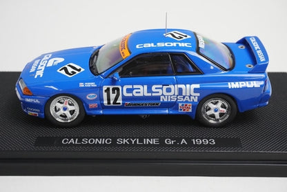 1:43 EBBRO 43766 Calsonic Skyline Gr.A 1993 #12 model car