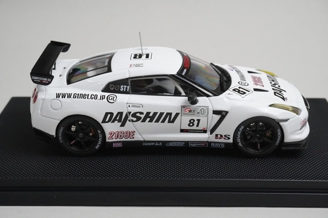1:43 EBBRO 44429 DAISHIN R35 GT-R Super Taikyu 2010 #81 model car