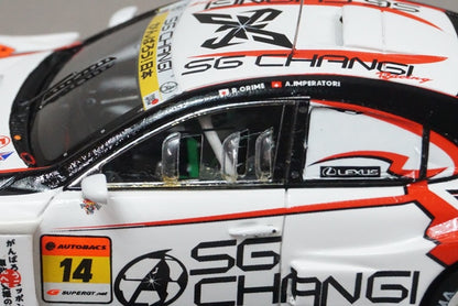 1:43 EBBRO 44558 SG Changi IS350 Super GT300 2011 #14