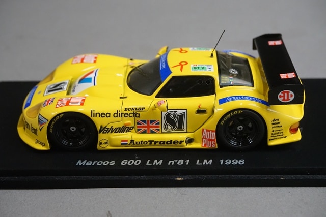 1:43 SPARK S0783 Marcos 600 LM 1996 #81