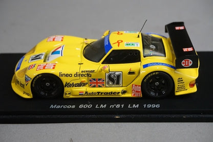 1:43 SPARK S0783 Marcos 600 LM 1996 #81