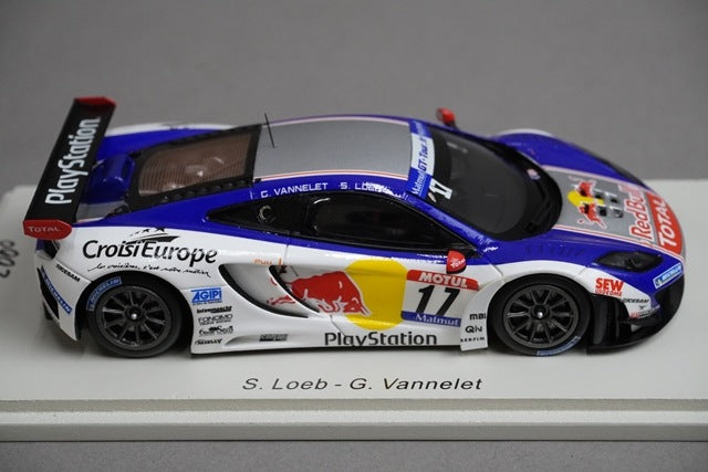 1:43 SPARK SF067 McLaren MP4-12C French GT Tour 2012 #17 model car