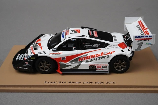 1:43 SPARK 43PP10 Suzuki SX4 Pikes Peak Winner 2010 model car