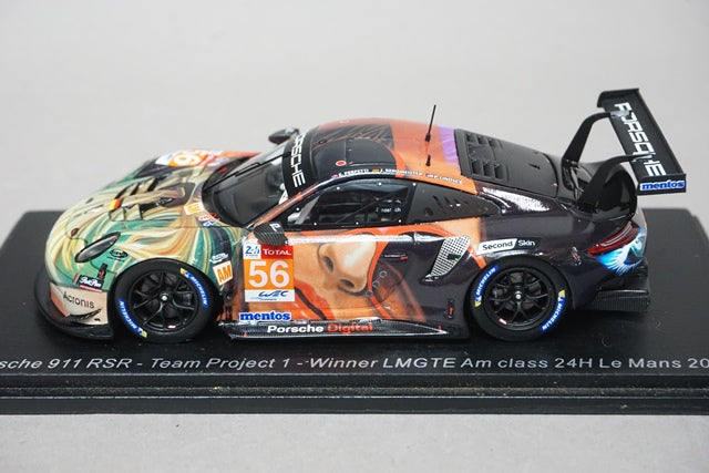 1:43 SPARK S7942 Porsche 911 RSR Team Project 1 LMGTE Am Class LM 24h Winner 2019 #56