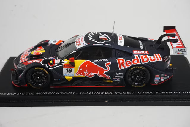 1:43 SPARK SGT025 Honda Red Bull MOTUL MUGEN NSX-GT GT500 Super GT 2022 #16