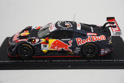 1:43 SPARK SGT025 Honda Red Bull MOTUL MUGEN NSX-GT GT500 Super GT 2022 #16