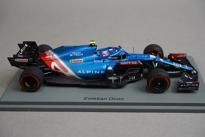 1:43 SPARK S7665 Alpine A521 Bahrain GP 2021 #31 model car