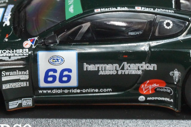 1:43 MINICHAMPS 400061366 Aston Martin DBRS9 FIA GT3 Race SPA 2006 #66