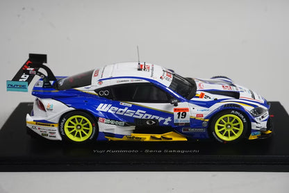 1:43 SPARK SGT057 Weds Sports ADVAN GR Supra GT500 Super GT 2023 #19 model car