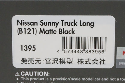 1:43 ignition model IG1395 NISSAN SUNNY TRUCK LONG Matte Black