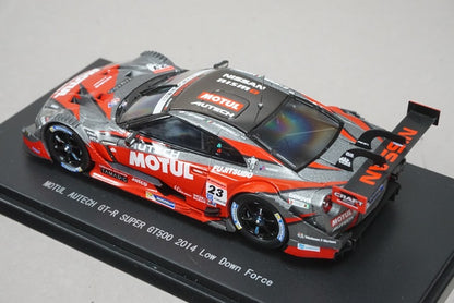 1:43 EBBRO 45100 Motul Autech GT-R Super GT500 2014 Lowdown Force #23