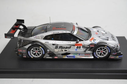 1:43 EBBRO 45102 S Road Mora GT-R Super GT500 2014 Lowdown Force #46 model car
