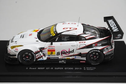 1:43 EBBRO 44926 Nissan S-Road NDDP GT-R Super GT300 2013 #3 model car