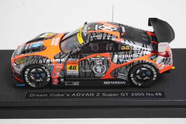 1:43 EBBRO 43704 Nissan Dream Cube ADVAN Z SUPER GT300 2005 #46 model car