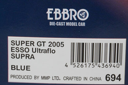 1:43 EBBRO 43694 Toyota ESSO Ultraflo SUPRA Super GT 2005 #6