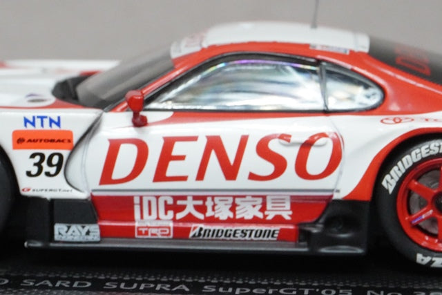 1:43 EBBRO 43697 Toyota DENSO SARD Supra Super GT 2005 #39