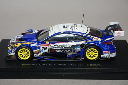 1:43 EBBRO 45069 Lexus WedsSports ADVAN RC F Super GT500 2014 #19