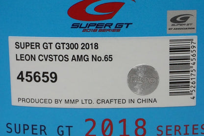 1:43 EBBRO 45659 Mercedes LEON CVSTOS AMG Super GT300 2018 #65