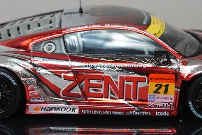 1:43 EBBRO 44931 Audi ZENT R8 LMS Ultra Super GT300 2013 #21