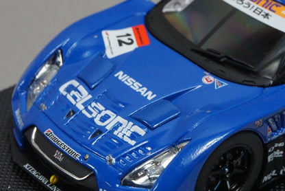 1:43 EBBRO 44542 Nissan CALSONIC IMPUL GT-R Super GT500 Fuji 2011 #12