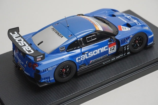 1:43 EBBRO 44542 Nissan CALSONIC IMPUL GT-R Super GT500 Fuji 2011 #12