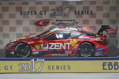 1:43 EBBRO 45521 Lexus ZENTO CERUMO LC500 Super GT500 2017 #38