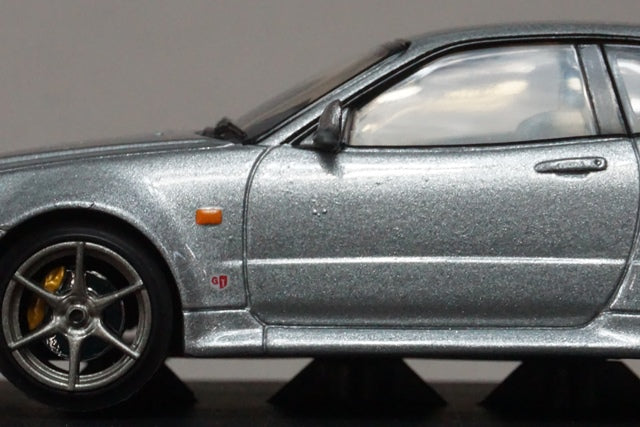 1:43 EBBRO 43058 Nissan Skyline GT-R V-SPEC 1999 Dark Silver