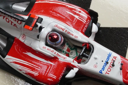 1:43 MINICHAMPS 400090009 Panasonic Toyota Racing Australia GP 2009 #9 model car