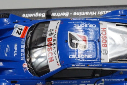 1:43 SPARK SGT021 Nissan CALSONIC IMPUL Z GT500 Super GT 2022 Series Champion #12