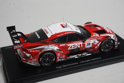 1:43 SPARK SGT062 Toyota ZENT CERUMO GR Supra GT500 Super GT 2023 #38