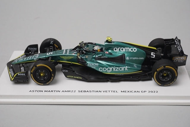 1:43 SPARK NKN01 Aston Martin AMR22 SV Mexican GP 2022 #5 Sebastian Vettel SEVEN COLLECTION
