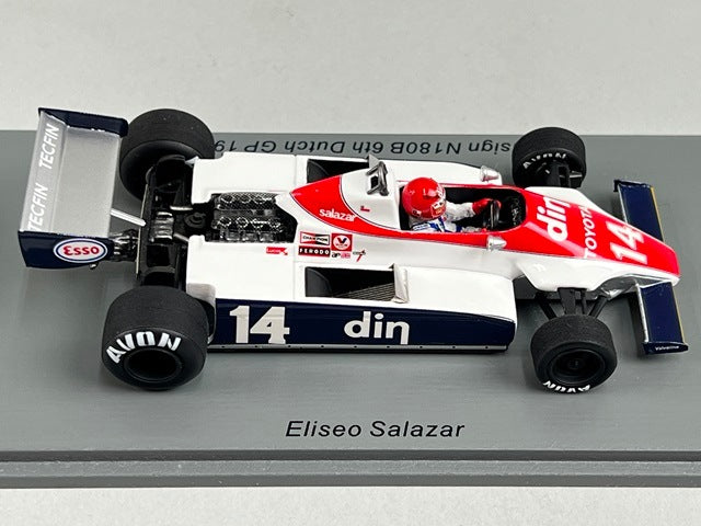 1:43 SPARK S3948 Ensign N180B Dutch GP 1981 #14