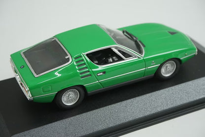 1:43 MINICHAMPS 400120621 Alfa Romeo Montreal 1973 Green model car