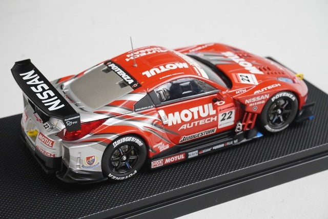 1:43 EBBRO 43795 Nissan MOTUL AUTECH Z Super GT 2006 #22 model car