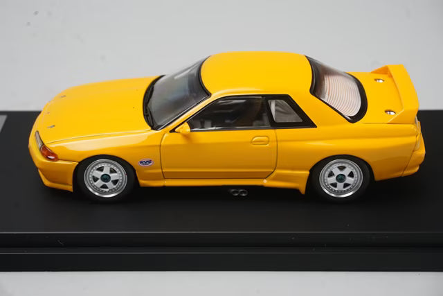 1:43 HPI 8122 Nissan Skyline GT-R Group A Racing Yellow KIDBOX