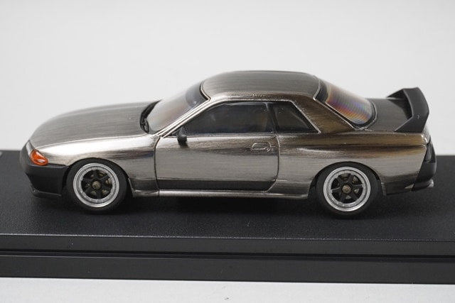 1:43 HPI 8219 Nissan Skyline GT-R R32 Black Metal Polish Model