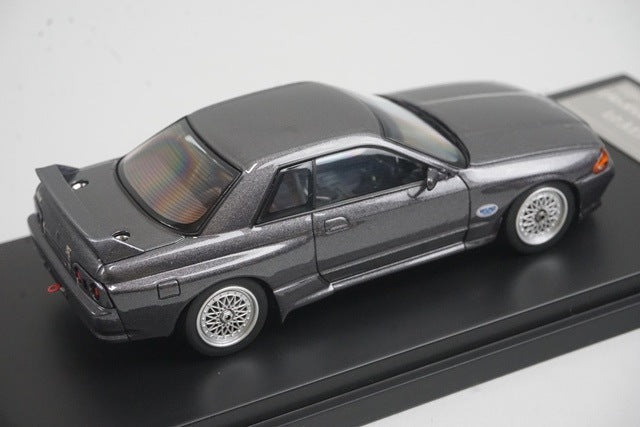 1:43 HPI 8119 Nissan Skyline GT-R Group A Racing Gun Gray model car
