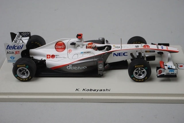 1:43 SPARK SJ003 Sauber C30 Ferrari Australian GP 2011 #16 Kamui Kobayashi