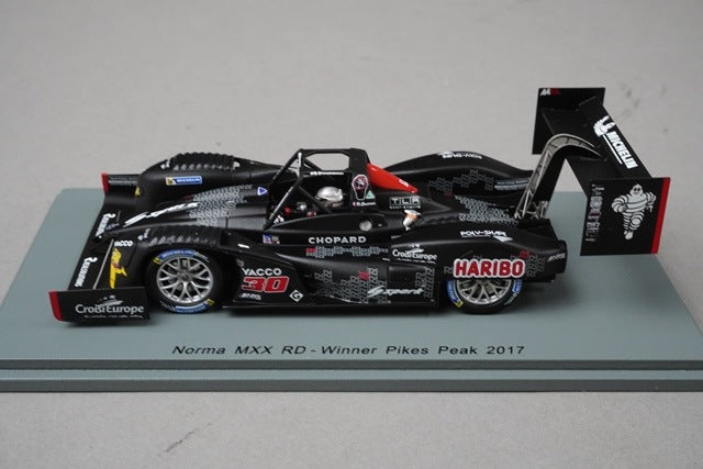 1:43 Spark 43PP17 Norma MXX RD Pikes Peak 2017 #30 model car