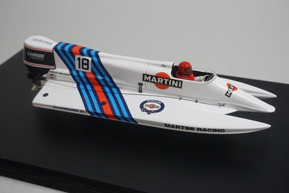1:43 Spark S2303 Martini Racing F1 Powerboat 1984 #18 R. Molinari model car