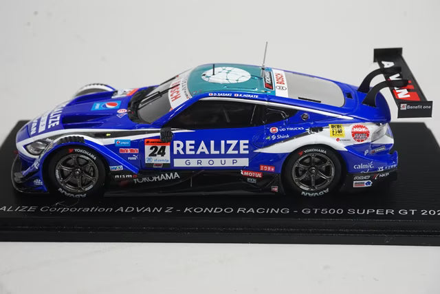 1:43 SPARK SGT059 Nissan Z Realize Corporation Advan Condo Racing #24 Super GT GT500